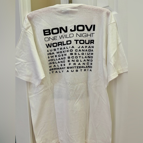 Jon Bon Jovi Tour Tshirt - Picture 5 of 5